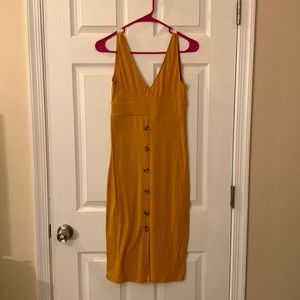 Mustard dress size small